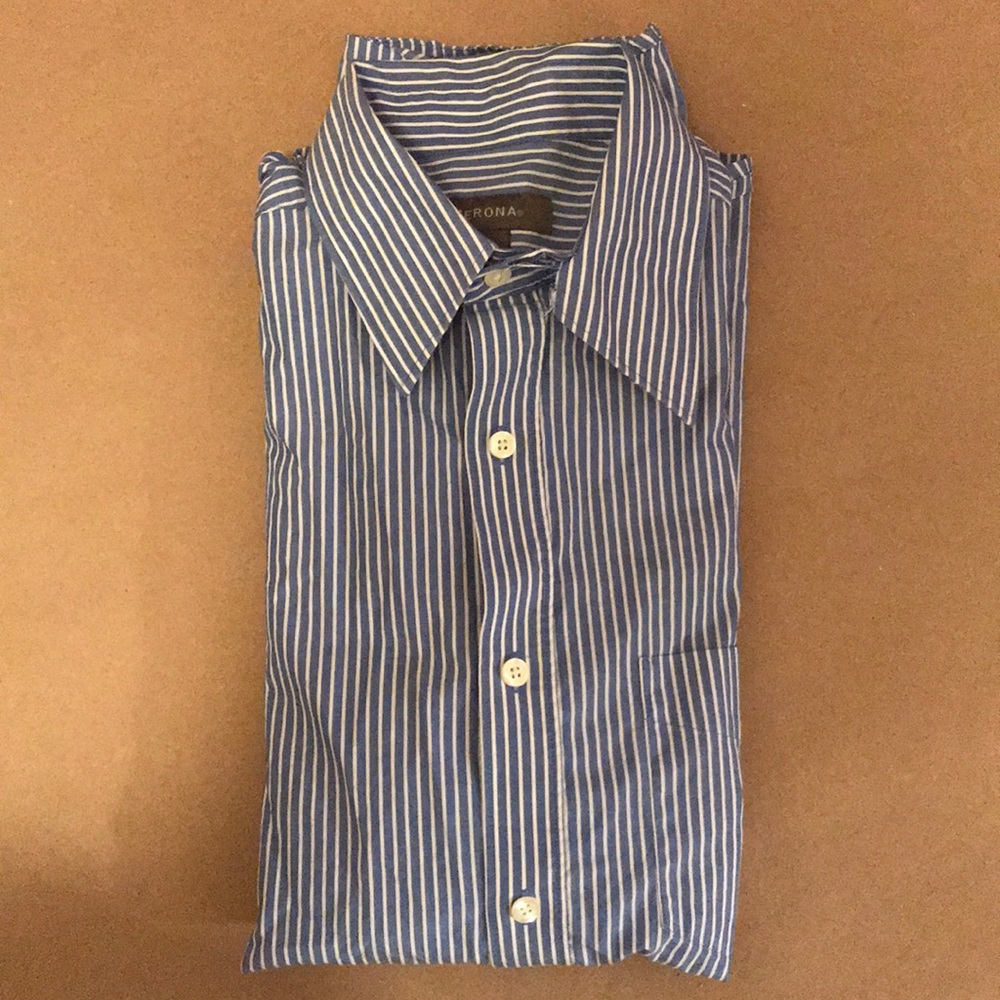 Men’s Striped Dress Shirt